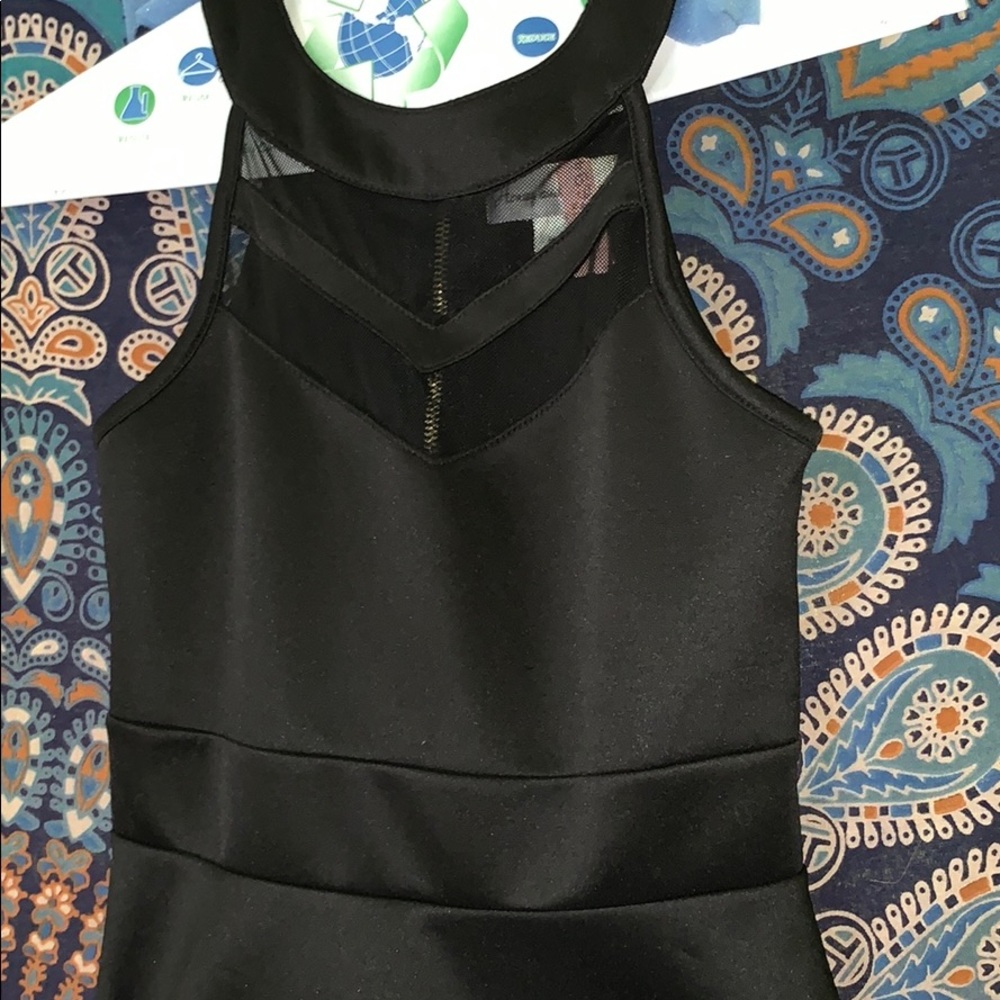 black dress